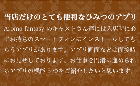 アプリについての説明　スマホバージョン